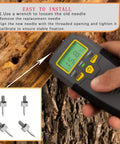 Moisture Meter Replacement Pins For MMD4E And RHMG650 RHMG700DL, 4 Pack Stainless Steel Probes used with pin-style wood meter