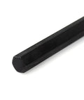 Close-up of a 6-inch shaft of the Cushion Grip Hex T Key Allen Wrench Set 6 Pcs With Metric Sizes 2 2.5 3 4 5 6 mm.
