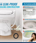 Killer Quality RV Toilet Water Valve Replacement Kit For Dometic 300 310 320 Models showing leak-proof construction with components.