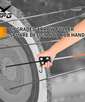 Square Shape Archery Arrow Puller With Metal Belt Clip Gripper Target Remover Tool For Easy Arrow Extraction No More Pain