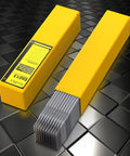 E6013 3 32 Inch Diameter 5Lb Carbon Steel Arc Welding Rods with yellow packaging, for all position welding.