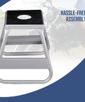 Dirt Bike Stand 1100 Lb Steel Lift For Motocross And Off-Road Bikes With Non-Slip Rubber Top Portable Center Stand
