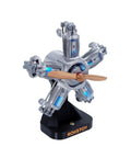 Five Cylinder Planetary Engine Model With Clear Internal Mechanisms Desktop Display Ornament Aerospace Power Replica Serious Mechanical Linkage System For Enthusiasts Hobbyists And Collectors on black base