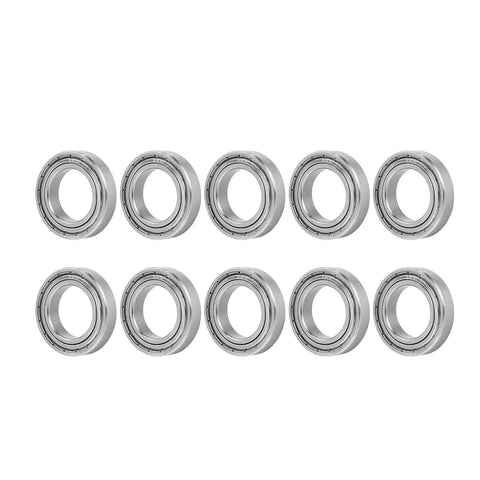 Bearing Kit Ten Pieces Beefy Stainless Steel Mini Ball Bearings For Industrial Machinery 42x25x9mm Durable Rust Resistant Precision Components For DIY Projects And Motors, 10 bearings