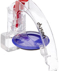 Transparent view of Vacuum Handle Replacement For Cyclone DC65 Model OEM 966060-01 Part Fits Various Cyclone Vacuum Systems OEM Authorized Replacement Durable Build Easy Install High Quality Replacement Handle.