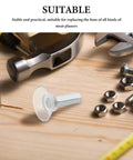 Meat Grinder Replacement Parts With Machine Base Screw, 2 Sets, Stainless Steel Grinder Suction Base, Easy Installation, Stable Performance For Meat Shaving Tools And Food Slicing Assistants, silver, 45x33x33 mm suction base with screws