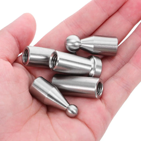 Manganese tips on hand for Seven Piece Dent Removal Kit For Auto Body With Seven Interchangeable Manganese Tips