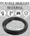 Six Size Silicone Vacuum Hose Kit With 4.9Ft Length And 64 Vacuum Line Connectors For Automotive Use, heat resistant tubing visible