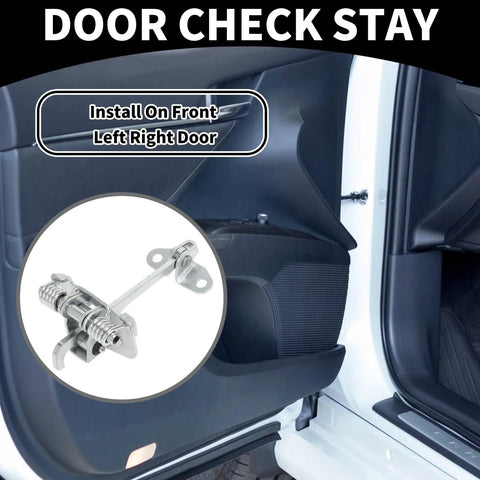 Door Check Strap For Zeta 22 MK1 Front Left Right 1994 2002 heavy duty metal in vehicle door installation