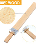 Four Pack Heavy Duty Wooden Bottom Mount Drawer Slides 16 Inch Classic Center Guide Track view showcasing smooth metal glide bracket.