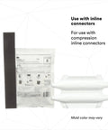 Flexible Splice Kit For Non Shielded Portable Power Cables, Self Curing Resin That Resists Abrasion, Re Jacket Ready With Inline Connectors