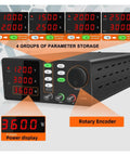 Usb Dc Laboratory Power Supply With Adjustable Output From 0 To 60V And 0 To 10A For Benchtop Electronics 120V Input Switching Regulated Bench