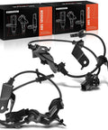 Front Left And Right Abs Wheel Speed Sensor Pair For Acura Tsx 2009 2012 Honda Accord 2008 2012 Includes Cable Harness