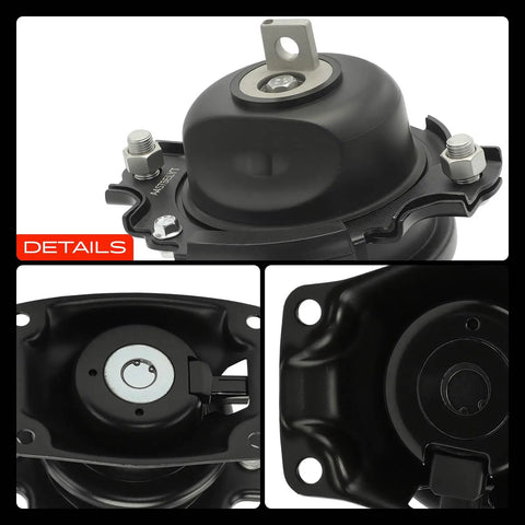 Tough As Nails Engine Motor Mount Kit Pair for Honda Accord and Acura RLX TLX, V6 3.5L, showcasing durable black rubber and metal design.