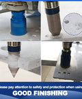 Dope Diamond Core Drill Bit Set For Porcelain Tile Ceramic Marble Granite Drilling With Diamond Drill Bits in use