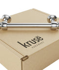 Milano Door And Drawer Pulls 4 Inch Center To Center Polished Chrome on Kruse Hardware Box