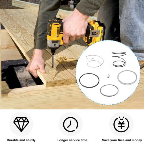 Impact Driver Spring Kit Replacement For 20V Impact Drivers With N078434 Spring And N089668 Steel Ball in use