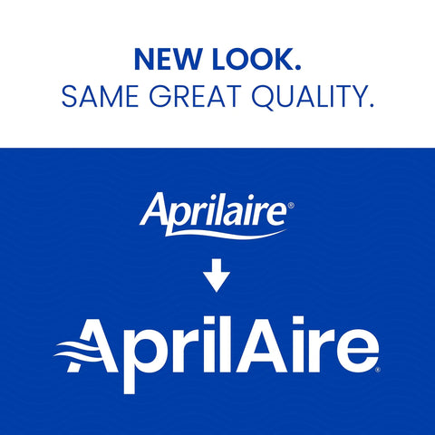 New Aprilaire logo change displaying updated brand design