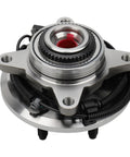 Front view of Front Wheel Hub Bearing Assembly for 2011-2014 Ford F-150, Expedition, and Lincoln Navigator 4WD 6-Lug With ABS