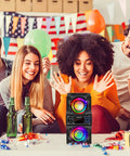 Beast Mode 40W Portable Bluetooth Speaker With Colorful Lights Dual Subwoofers And Heavy Bass FM Radio MP3 Player Bluetooth 5.0
