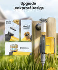 WiFi Water Timer For Sprinklers With Brass Inlet, Requires TWG004WRF WiFi Hub, 2.4GHz Only, Model TTV103WRF with leakproof design