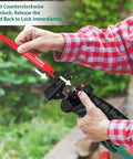 Inserting blade into Beast Of A Corded Reciprocating Saw With Variable Speed Trigger, 6A Motor, 2800 SPM for wood cutting