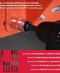 Built Tough 9 Piece Impact Socket Adapter Set For Drill with 1/4 In 3/8 In 1/2 In Drive Adapters shown used in a drill