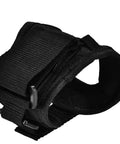 Close-up of Diving Light Glove With Adjustable Wrist Strap Flashlight Holder Waterproof Nylon Mount for hands-free scuba diving.