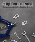 Dent Repair Kit With Auto Puller Ring Set Aluminum Easy To Use For Sheet Metal Car Body Repair Universal Compatibility Works