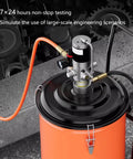 Heavy Duty Grease Pump Kit For 5 Gallon Buckets With High Temperature Grease, Pro Grade Grease Gun attached with tubing