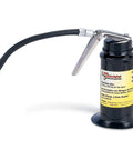 Heavy Duty Pistol Grip Oiler Built Tough, 6 Fluid Ounce Capacity, 30 Degree Flex Spout, Drawn Steel Body with stable base and epoxy finish