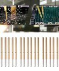 Top Shelf 2.5Mm Round Pogo Pins With Stainless Steel Spring Loaded Test Probes, 2.5mm brass probes for circuit repairs.