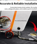 Toilet Lift Cart With Wheels, Seat Lifter, And Plumbing Dolly For Disabled Use, Portable Mobility Aid in use for toilet installation