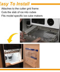 Model 4387020 Cutting Grid Wire Kit Replacement in ice maker, showing easy installation grid alignment for JIM15 models.