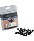 Standard Size Rack Screws 25 Pack Built Tough For Rack Rails And Gear Mounting, 10 32 Thread, Heavy Duty Steel Construction