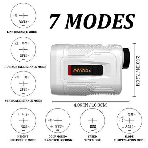 Ready To Roll Golf Rangefinder With Slope Compensation And Pin Lock Vibration Hits 650 Yard Mark Magnetic Mount Crisp Flag Seeks Smooth Tracking For Tight Fairways And Backcountry Scoping Runs
