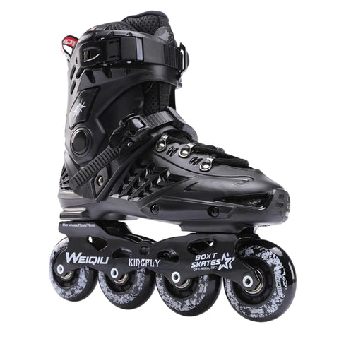 All Terrain Inline Skates for Adults Unisex Men Women Teens Outdoor and Indoor Roller Blades Durable PP Shell Aluminum Frame ABEC 9 Bearings