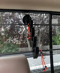 Adjustable Horizontal Fishing Rod Rack With Suction Cup Mount For Car Truck SUV Boat Holds Four Rods Easy To Install And Remove