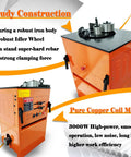 Tough As Nails Electric Rebar Bender Cutter Combo Smashes 1-1/4 Inch Steel Bars With A Sick 3000W Motor, iron body, variable angle stops.