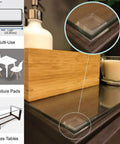 Clear Adhesive Bumpers Set Of 23 Square And Round Protective Pads For Glass Tables And Picture Frames Self Stick Made In USA