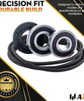 Fit This Straight Fire Washer Drum Bearing And Seal Setup with durable seals and bearings for improved laundry performance.