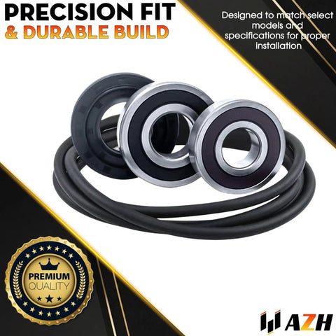 Fit This Straight Fire Washer Drum Bearing And Seal Setup with durable seals and bearings for improved laundry performance.
