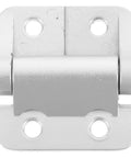 Torque Cabinet Door Hinge 1.8Nm Zinc Alloy Residential Replacement Hinge. Front view showing zinc body and mounting holes.