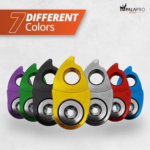 Colorful Rear Derailleur Hanger Extender For Bikes Slick Shift Reach And Precision Compatible With Shimano Hanger Carrera
