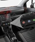 Dashboard with 16mm Latching Push Button Switch 12V DC On Off Black Shell with Dope LED Angel Eye Head For 0.63 Inch Mount Hole