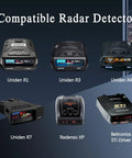 Compatible radar detectors with Replacement Radar Detector Cable USB to RJ11 Power Cord 5 Feet Long No Fuss 5V USB A Port.