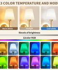 3 color temperature modes of No Strings Attached Battery Wall Sconces Set Of Two Rechargeable Wireless Indoor Lights Cordless.