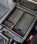 Center Console Organizer Tray For Toyota Tacoma 2016 2017 2018 2019 2020 2021 2022 2023 ABS Material Black Trim in armrest box