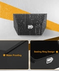 Heavy Duty Steel Thirty Six Inch Trailer Tongue Tool Box With Reinforced Lid showing waterproof design and sealing ring feature.
