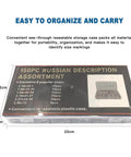 Premium Cotter Pin Kit With 150 Piece Hairpin R Clips Set In 6 Sizes Zinc Plated Spring Steel Retaining Pins in storage case